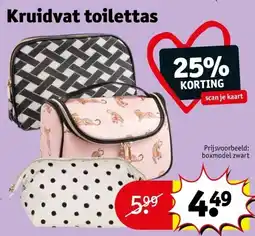 Kruidvat Kruidvat toilettas aanbieding