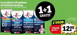 Kruidvat Lucovitaal vitaminen en huidverzorging aanbieding