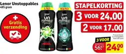 Kruidvat Lenor Unstoppables aanbieding