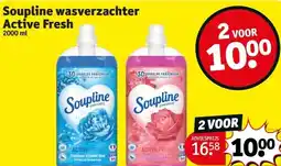 Kruidvat Soupline wasverzachter Active Fresh aanbieding