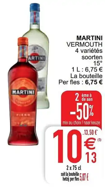 Cora Martini vermouth aanbieding