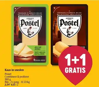 Delhaize Kaas in sneden aanbieding