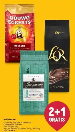 Delhaize Koffiebonen aanbieding