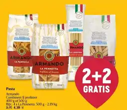 Delhaize Pasta aanbieding