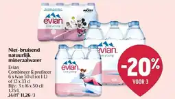 Delhaize Niet-bruisend natuurlijk mineraalwater aanbieding