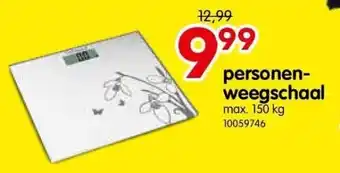 Yess personenweegschaal aanbieding