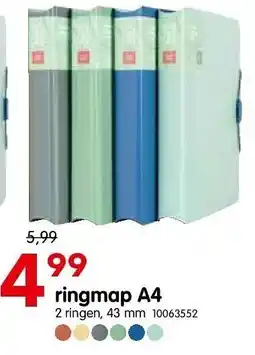 Yess ringmap A4 aanbieding