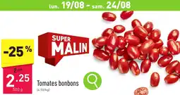 ALDI Tomates bonbons 500g aanbieding