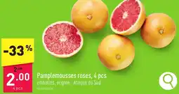 Pamplemousses roses, 4 pcs