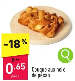 ALDI Couque aux noix de pécan aanbieding