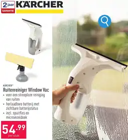 ALDI KÄRCHER Ruitenreiniger Window Vac aanbieding