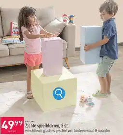 ALDI PLAYLAND Zachte speelblokken, 3 st. aanbieding