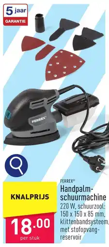 FERREX Handpalmschuurmachine