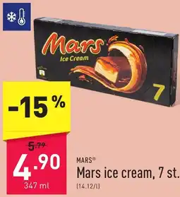 ALDI Mars ice cream, 7 st. aanbieding