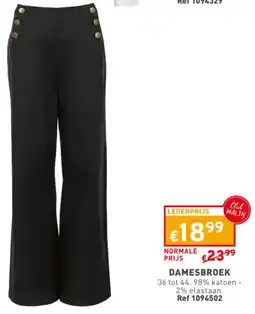 Trafic DAMESBROEK aanbieding