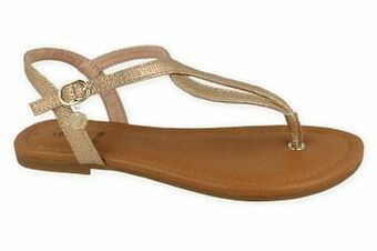 Berca Shoes S. Oliver Sandaal Dames Soft Foam Binnenzool - Rosegold aanbieding