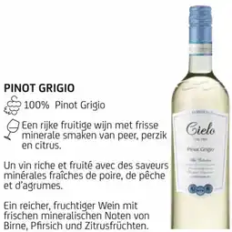 BelBev CIELO PINOT GRIGIO aanbieding