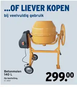 Betonmolen 140 L