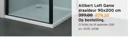 GAMMA Allibert Loft Game draaideur 90x200 cm aanbieding