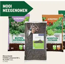 GAMMA GAMMA potgrond 50 L aanbieding