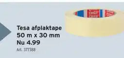 GAMMA Tesa afplaktape 50 m x 30 mm aanbieding