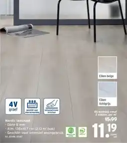 GAMMA Nordic laminaat aanbieding