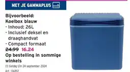 GAMMA Koelbox blauw aanbieding