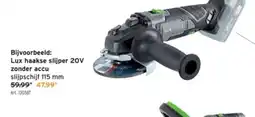Lux haakse slijper 20V