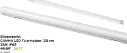 GAMMA GAMMA LED TL-armatuur 120 cm aanbieding