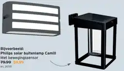 GAMMA Philips solar buitenlamp Camill aanbieding