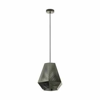 Zelfbouwmarkt Hanglamp - Ø 36cm - E27 - 28w - Nikkel/nero aanbieding