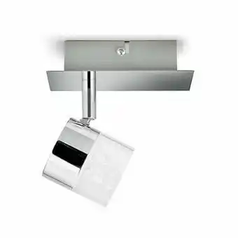 Zelfbouwmarkt Opbouwspot Led - 5 Watt - 400lm - Chroom aanbieding