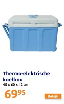 Action Thermo-elektrische koelbox aanbieding