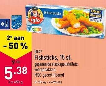 ALDI Fishsticks aanbieding