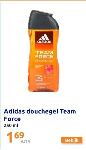 Action Adidas douchegel Team Force aanbieding