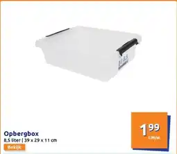 Action Opbergbox aanbieding
