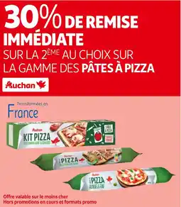 Auchan SUR LA 2ÈME AU CHOIX SUR LA GAMME DES PÂTES À PIZZA aanbieding