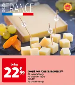 Auchan COMTÉ AOP FORT DES ROUSSES aanbieding