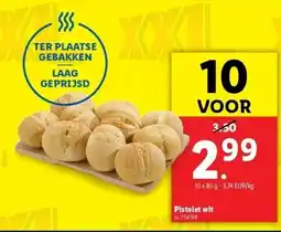 Lidl Pistolet wit aanbieding