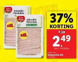 Lidl Kalkoenfilet XXL aanbieding