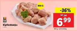 Lidl Kipfiletblokjes aanbieding