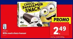 Lidl Milk snack choco-banaan aanbieding
