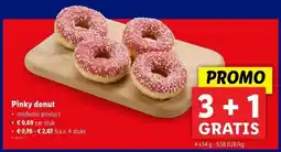 Lidl Pinky donut aanbieding