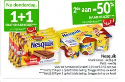 Intermarché Nesquik aanbieding