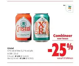Colruyt Cristal 5% vol aanbieding