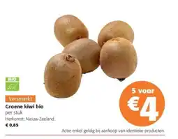 Colruyt Groene kiwi bio aanbieding