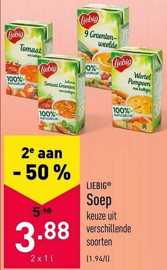 ALDI Soep aanbieding