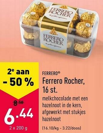 ALDI Ferrero rocher aanbieding