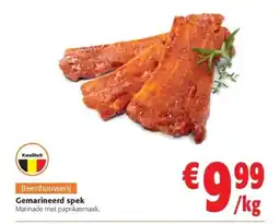 Gemarineerd spek