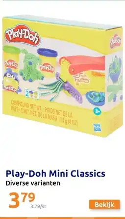 Action Play-Doh Mini Classics aanbieding